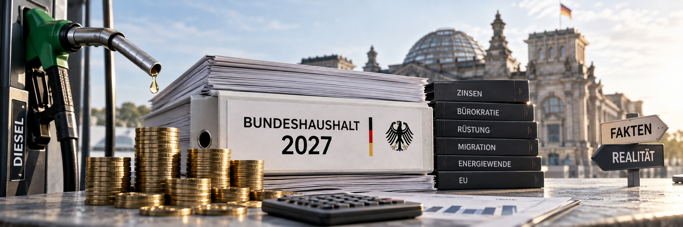 Vorschaubild für Bundeshaushalt 2027, eine Analyse